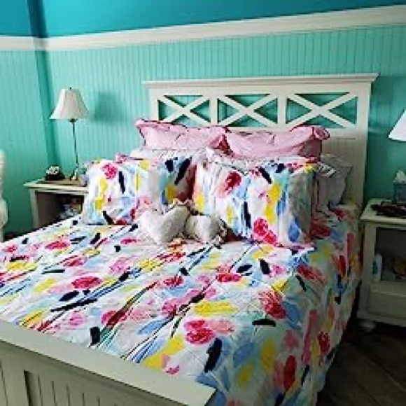 kate spade Bedding Kate Spade Paintball Bedspread And Pillow Cases